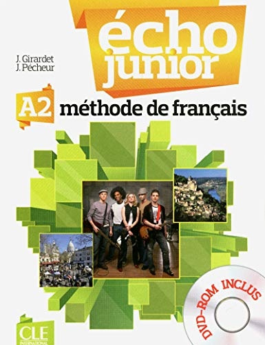 Écho Junior A2 Livre de l´éleve + DVD-ROM CLE International