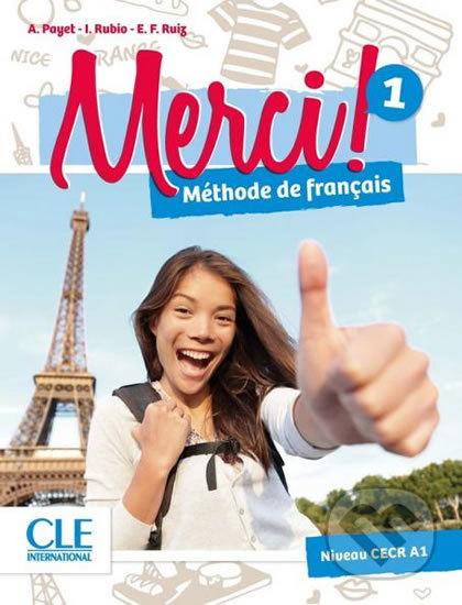 Merci! 1/A1: Livre de l´éleve + DVD - Adrien Payet - kniha z kategorie Jazykové učebnice a slovníky