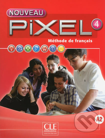 Nouveau Pixel 4 A2: Livre de l´éleve + DVD - Sylvie Schmitt - kniha z kategorie Jazykové učebnice a slovníky