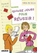 ATELIER DE LECTURE A1 QUINZE JOURS POUR RÉUSSIR LIVRE + CD AUDIO Hatier Didier