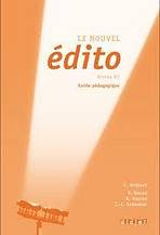 LE NOUVEL EDITO B2 GUIDE PEDAGOGIQUE  Hatier Didier