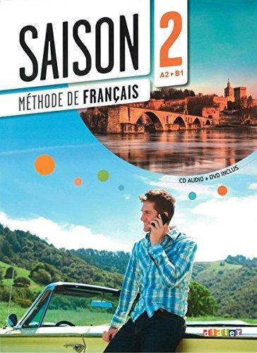 Saison 2 (A2-B1) učebnice + CD + DVD Hatier Didier