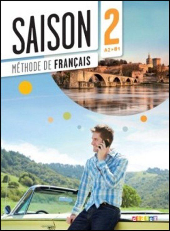 Saison 2 (A2-B1) učebnice + CD + DVD Hatier Didier