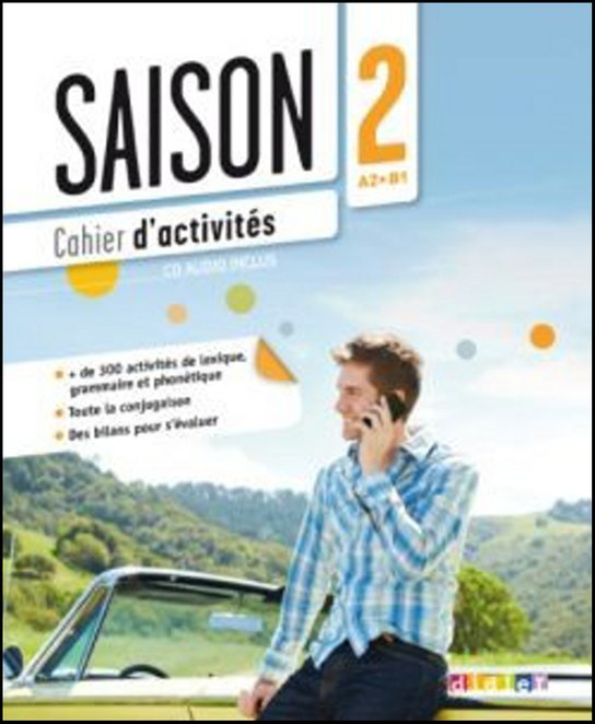 Saison 2 (A2-B1) pracovní sešit + CD Hatier Didier