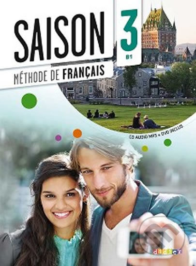 Saison 3 (B1) učebnice + CD + DVD Hatier Didier