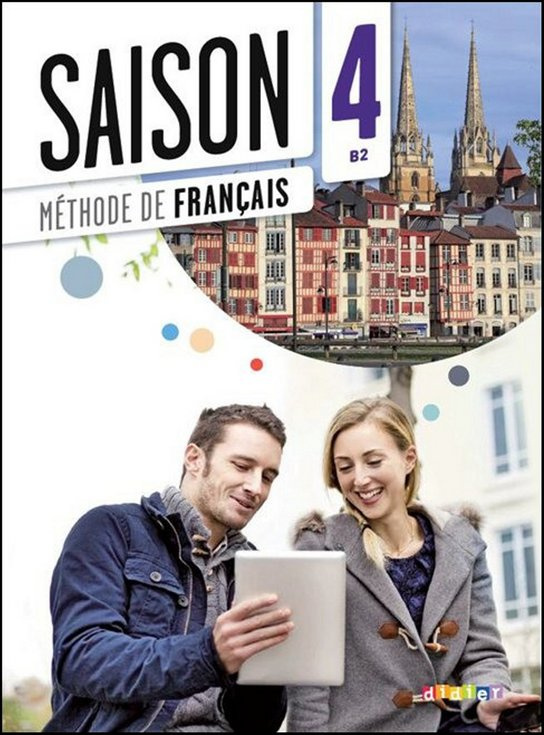 Saison 4 (B2) učebnice + CD + DVD Hatier Didier