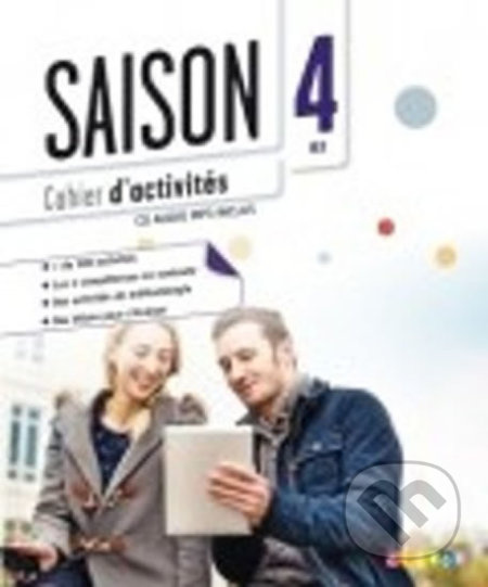 Saison 4 (B2) pracovní sešit + CD Hatier Didier