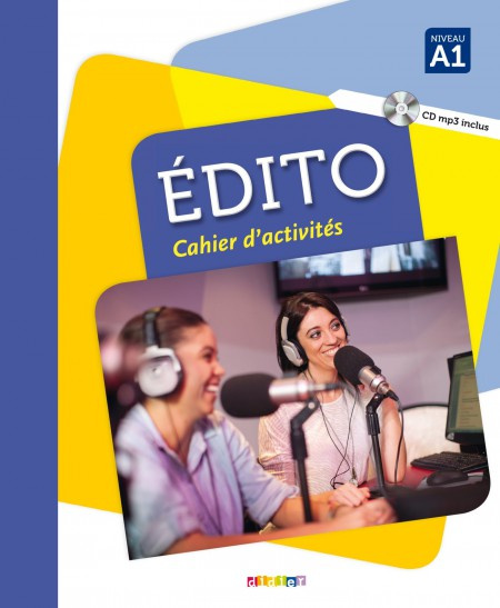 Édito Niveau A1 pracovní sešit + CD Mp3 Hatier Didier