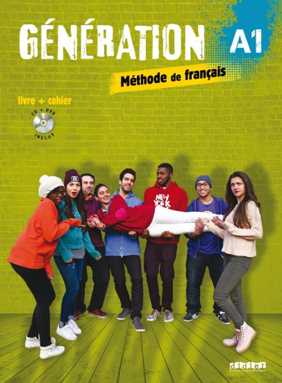 Génération A1 učebnice + pracovní sešit + CD + DVD (komplet) Hatier Didier