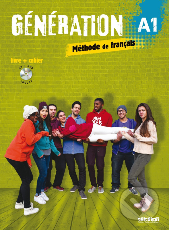 Génération A1 učebnice + pracovní sešit + CD + DVD (komplet) Hatier Didier