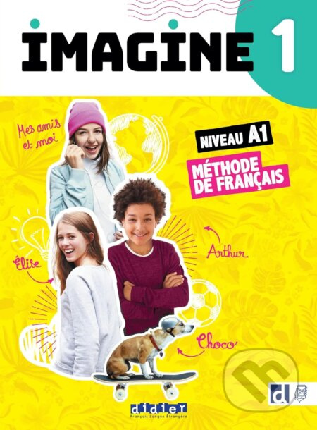 Imagine 1 - livre + DVD-rom + didierfle.app - Marie-Noëlle Cocton - kniha z kategorie Jazykové učebnice a slovníky
