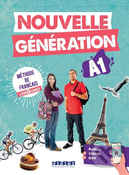 Nouvelle Génération A1 - Livre + Cahier + didierfle.app - kniha z kategorie Jazykové učebnice a slovníky