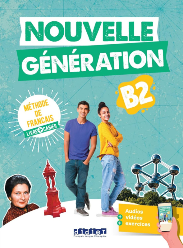 Nouvelle Génération B2 - livre + cahier + didierfle.app - kniha z kategorie Jazykové učebnice a slovníky