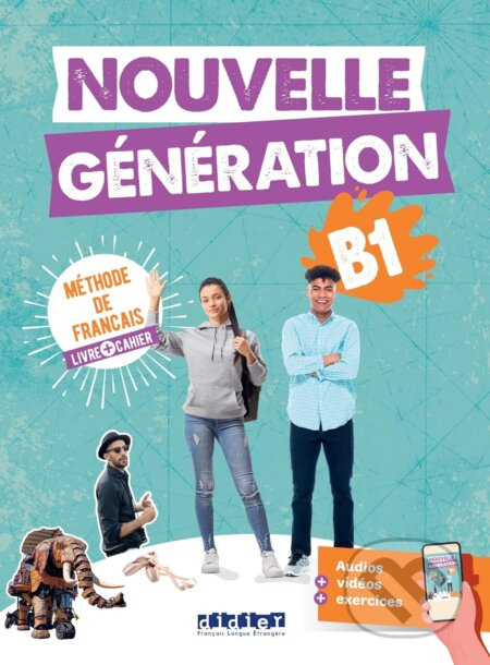 Nouvelle Génération B1 - Livre + Cahier + didierfle.app - kniha z kategorie Jazykové učebnice a slovníky