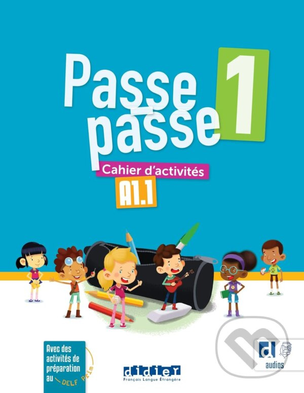 Passe-passe 1 – Niv. A1.1 – Cahier + didierfle.app - kniha z kategorie Jazykové učebnice a slovníky