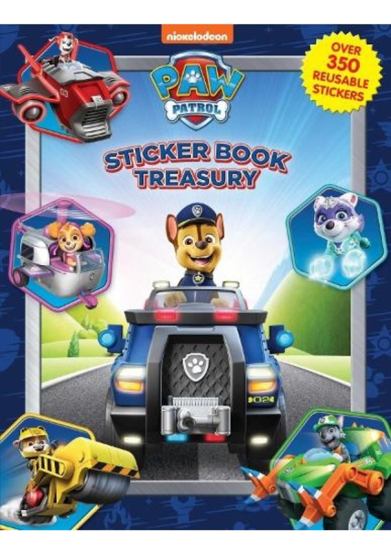 Paw Patrol Book Sticker Book Treasury PHIDAL PUBLISHING
