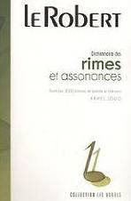 RIMES ET ASSONANCES Le Robert