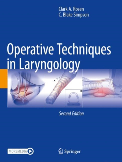 Springer International Publishing AG Operative Techniques in Laryngology - Rosen, Clark A. a Simpson, C. Blake
