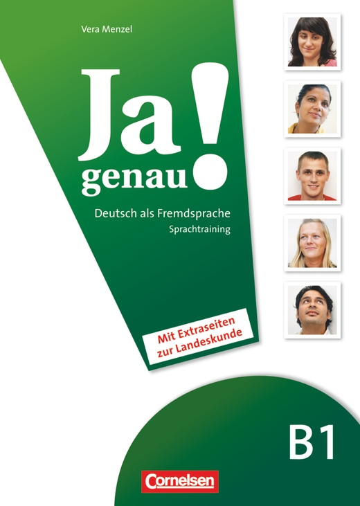 Ja genau! B1 Sprachtraining DaF mit Extraseiten zur Landeskunde Cornelsen