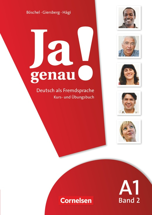 Ja genau! A1/2 Kurs- und Übungsbuch mit Lösungen und Audio CD Cornelsen