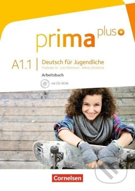 Prima plus A1: Band 01. Arbeitsbuch mit DVD-ROM - Friederike Jin - kniha z kategorie Jazykové učebnice a slovníky