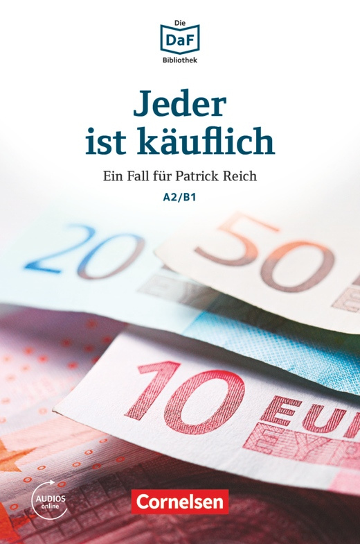 Lextra: DaF-Krimi A2-B1 Jeder ist käuflich mit online audio Cornelsen