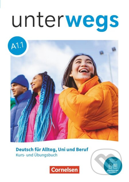 Unterwegs - Allgemeine Ausgabe - A1: Teilband 1: Kurs- und Übungsbuch - Inkl.  und PagePlayer-App - kniha z kategorie Jazykové učebnice a…