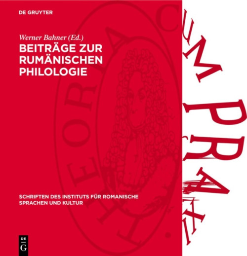 De Gruyter Beitrage Zur Rumanischen Philologie