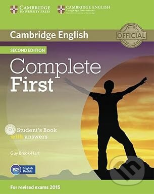 Complete First. Student's Book with answers with CD-ROM - kniha z kategorie Jazykové učebnice a slovníky