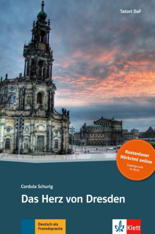 Tatort DaF Das Herz von Dresden – Buch + Online MP3 Klett nakladatelství