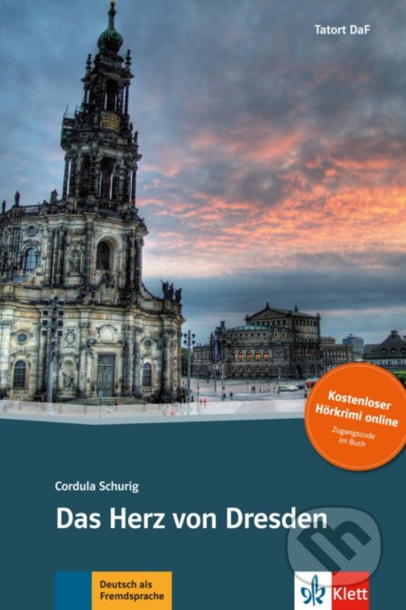 Tatort DaF Das Herz von Dresden – Buch + Online MP3 Klett nakladatelství