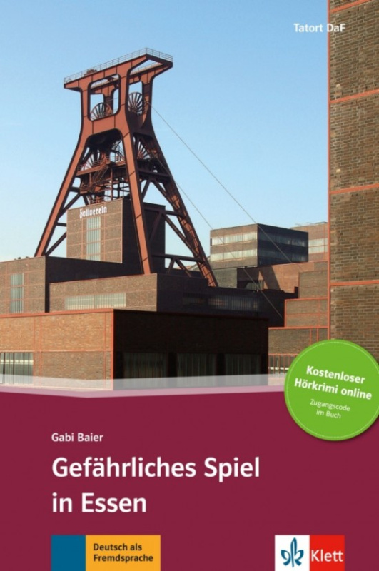 Tatort DaF Gefährliches Spiel in Essen – Buch + Online MP3 Klett nakladatelství