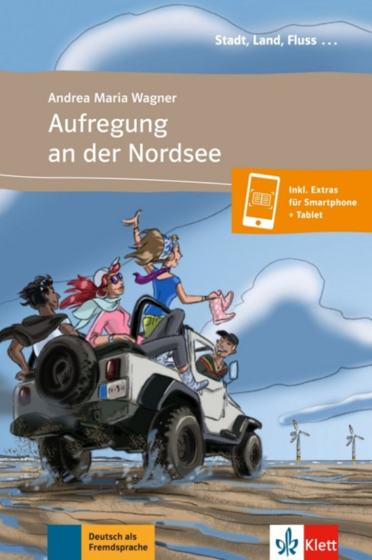 Stadt, Land, Fluss Aufregung an der Nordsee – Buch + Online MP3 Klett nakladatelství
