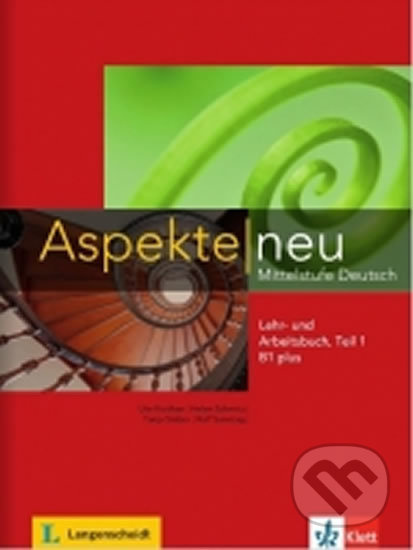Aspekte neu B1+ – Lehr/Arbeitsbuch + CD Teil 1 - kniha z kategorie Jazykové učebnice a slovníky
