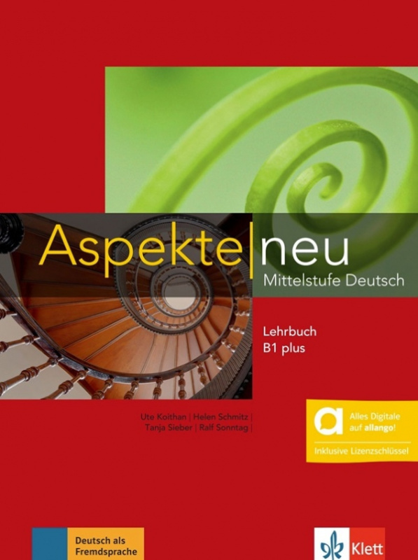 Aspekte neu B1+ – Hybride Ausgabe – Lehrbuch + MP3 allango.net + Lizenz (24 Monate) Klett nakladatelství