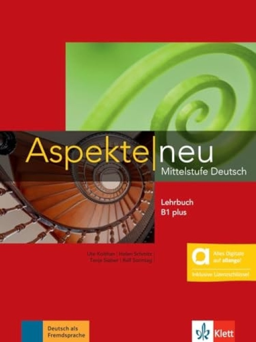Aspekte neu B1+ – Hybride Ausgabe – Lehrbuch + MP3 allango.net + Lizenz (24 Monate) Klett nakladatelství
