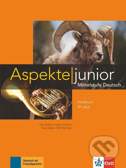 Aspekte junior B1+  – Lehrbuch + DVD - kniha z kategorie Jazykové učebnice a slovníky