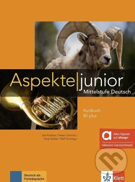Aspekte junior 1 (B1+) – Hybride Ausgabe – Lehrbuch + MP3 allango.net + Lizenz (24 Monate) Klett nakladatelství