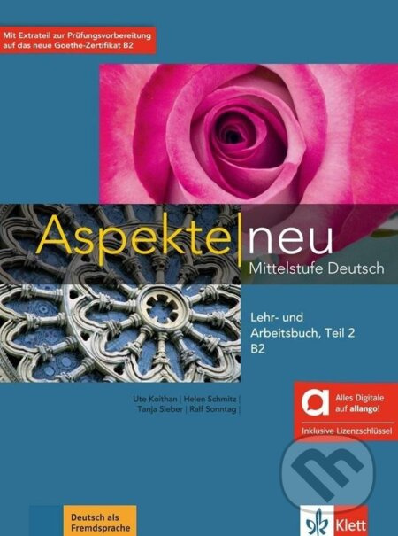 Aspekte neu B2 – Hybride Ausgabe – Lehr./Arbeitsbuch Teil 2 + MP3 allango.net + Lizenz (24 Monate) Klett nakladatelství