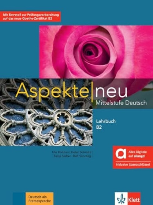 Aspekte neu B2 – Hybride Ausgabe – Lehrbuch + MP3 allango.net + Lizenz (24 Monate) Klett nakladatelství