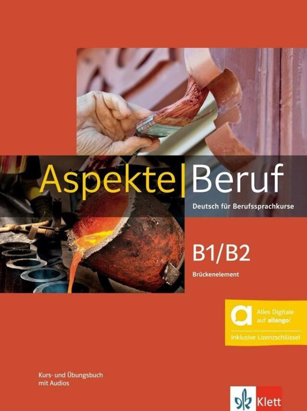 Aspekte Beruf B1/B2 Brücken. – Hybride Ausgabe – Kursb./Übungs. + MP3 allango.net + Lizenz (24 Monat