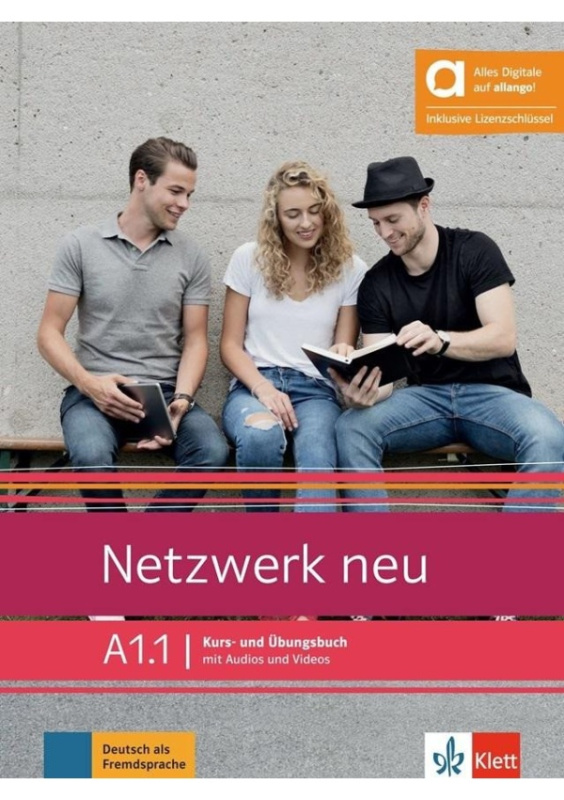 Netzwerk neu A1.1 – Hybride Ausgabe – Kursb./Übungsbuch + MP3/Video allango.net + Lizenz (24 Monate) Klett nakladatelství s.r.o.