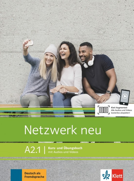 Netzwerk neu A2.1 – Hybride Ausgabe – Kursb./Übungsbuch + MP3/Video allango.net + Lizenz (24 Monate) Klett nakladatelství