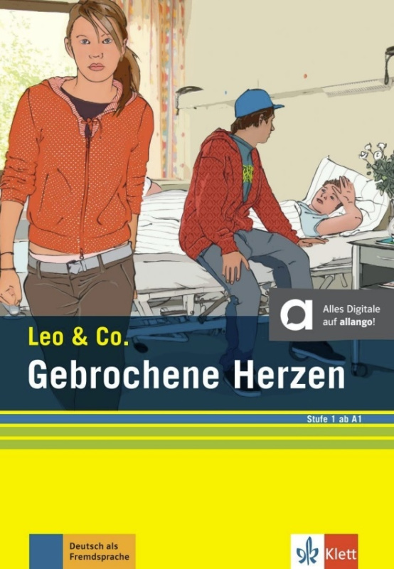 Gebrochene Herzen (A1) – Buch + MP3 allango.net Klett nakladatelství