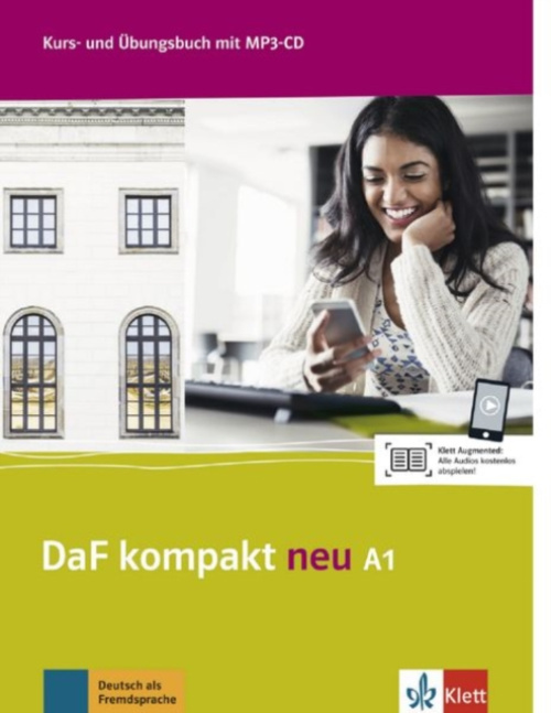 DaF Kompakt neu 1 (A1) – Kurs/Übungsbuch + allango Klett nakladatelství