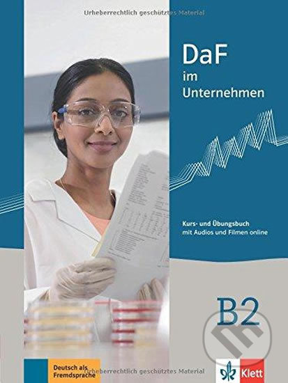 DaF im Unternehmen 4 (B2) – Kurs/Üb. + online MP3 Klett nakladatelství