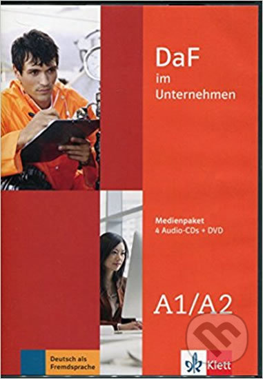 DaF im Unternehmen A1-A2 – Medienpaket (4CD a DVD) Klett nakladatelství