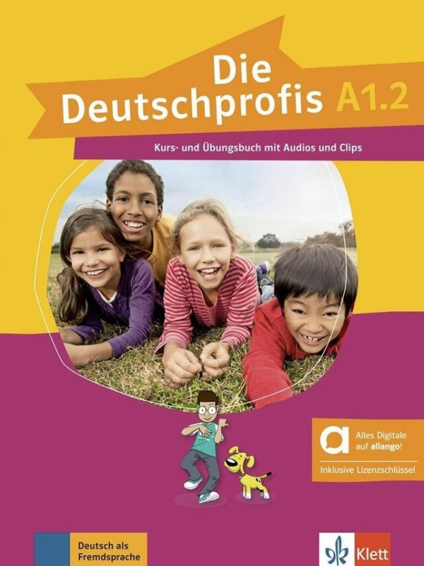 Die Deutschprofis A1.2 – Hybride Ausgabe – Kurs./Übungsbuch + MP3/Clips allango.net + Lizenz (24 Monate) Klett nakladatelství