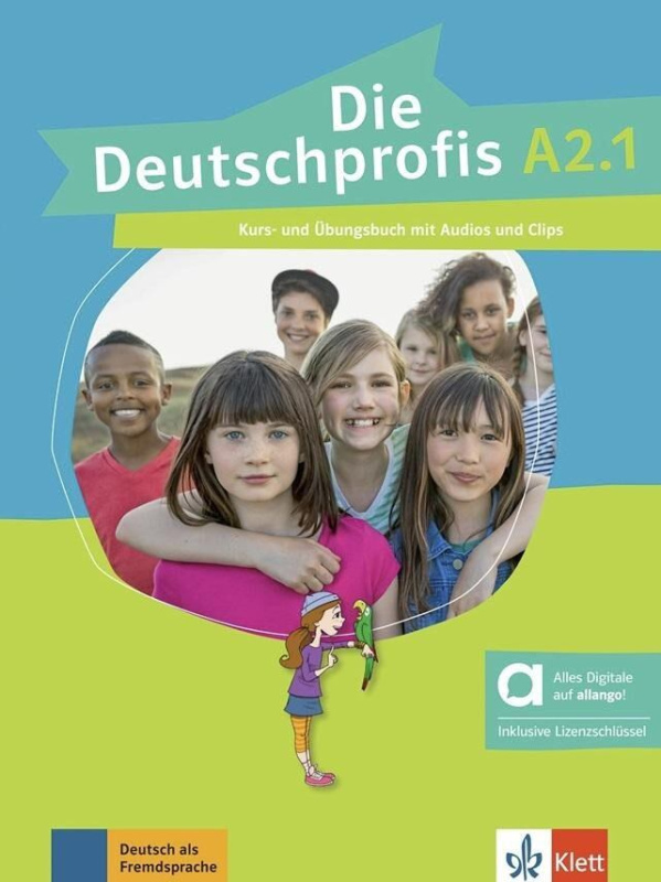 Die Deutschprofis A2.1 – Hybride Ausgabe – Kurs./Übungsbuch + MP3/Clips allango.net + Lizenz (24 Monate) Klett nakladatelství