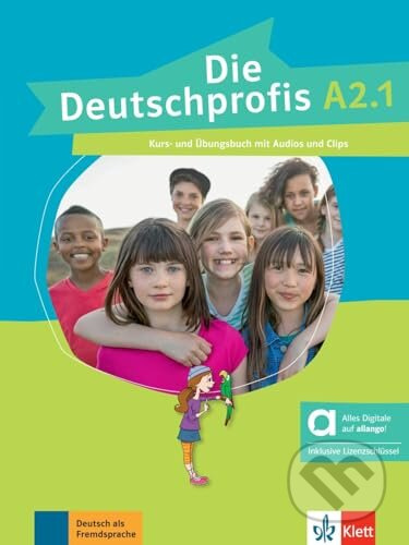 Die Deutschprofis A2.1 – Hybride Ausgabe – Kurs./Übungsbuch + MP3/Clips allango.net + Lizenz (24 Monate) Klett nakladatelství
